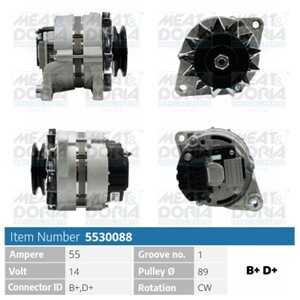 Generator, alfa romeo,citroën,fiat,iveco,seat, 116760506000, 116760506100, 46231786, 4721589, 4721591, 4721592, 4731839, 475058