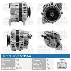 Generator, nissan almera ii, almera hatchback ii, x-trail i, 23100-5M310, A003TB0771, A3TB0771