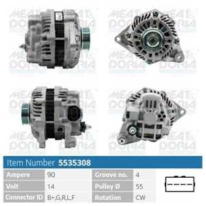 Generator, smart fortwo cabrio, fortwo coupé, 013154100280, 1321540001, 1800A052, A005TG0991, A005TG0991AM, A013154100280, A132