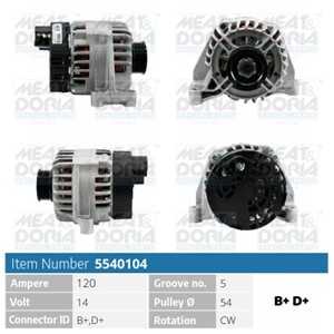 Generator, abarth,fiat,ford,lancia, 1719539, 51787196, 51859041, 52003529, BS51-10346-BA