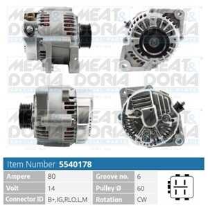 Generator, toyota yaris, 27060-0Q060, 27060-40020, 27060-40040, 27060-40041