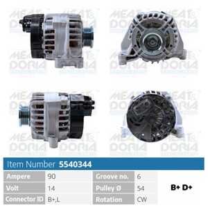 Generator, fiat,ford,lancia, 1673521, 51709131, 51714791, 51859038, 52003532, 9S51-10346-BB