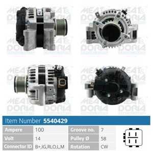 Generator, toyota auris, avensis, avensis kombi, avensis sedan, corolla verso, verso, 27060-0G010, 27060-0G011