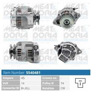 Generator, daihatsu charade ii, charade iii, honda nsx coupé i, nissan urvan buss, piaggio porter flak/chassi, 27060-78001, 270