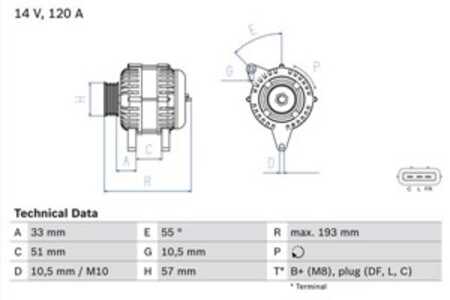 Generator, hyundai,kia, 37300 2A401, 37300 2A600, 37300 2A601, 37300 2A651