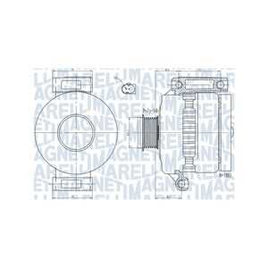 Generator, ford galaxy ii, mondeo turnier iv, s-max, 1379699, 1388002, 1469391, 1790382, 2099469, 30667295, 36000220, 6G9N10300