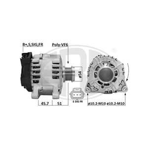 Generator, ford mondeo halvkombi v, mondeo sedan v, mondeo turnier v, 1865467, DS7T-10300-LC, DS7T-10300-LD