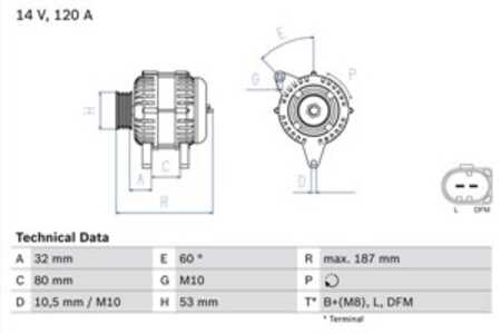 Generator, porsche 911, 911 cabriolet, 911 targa, boxster, 996 603 012 02, 996 603 012 04, 996 603 012 2U, 996 603 012 2X