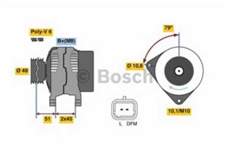 Generator, citroën,peugeot, 5702 C9, 5705 6D, 5705 AQ, 5705 AW, 96 385 436 80, 96 385 442 80, 96 385 445 80, 96 428 796 80, 96 