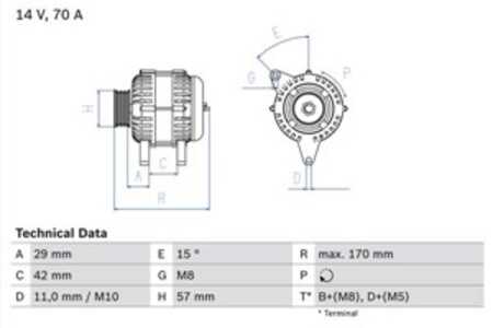 Generator, citroën c1, peugeot 107, toyota aygo, 27060 0Q010, 27060-0Q011, 27060-0Q120, 5702 J1, 5702 L0, 5705 KH, 5705 NN