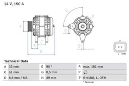 Generator, nissan,opel,renault,vauxhall, 23100 00Q0J, 82 00 404 459, 93161735