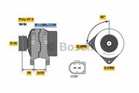 Generator, audi,seat,skoda,vw, 03L 903 023 A, 03L 903 023 X, 03L 903 023, 03L 906 023