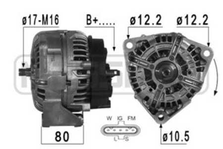 Generator, mercedes-benz, 0 1 315 479 02 80, 0 1 415 454 02 80, 013 154 79 02, 014 154 54 02, A 0 1 315 479 02 80, A 0 1 415 45