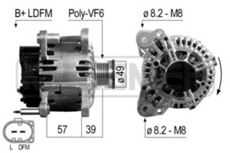 Generator, audi,seat,skoda,vw, 03C 903 023 G, 03C 903 023 GX