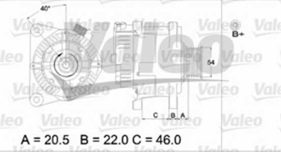 Generator, citroën,fiat,peugeot, 57054H, 5705-4H, 57055A, 5705-5A