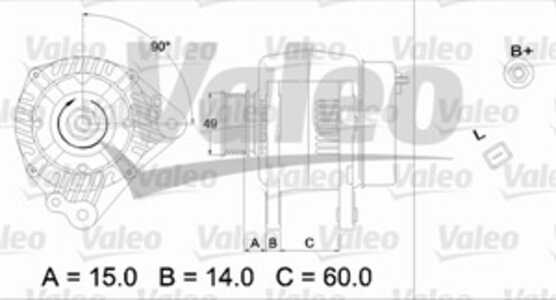 Generator, audi,ford,seat,skoda,vw, 1110413, 7M5903028, YM2110300AA