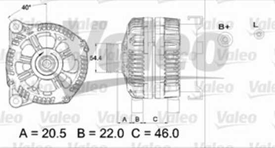 Generator, citroën,fiat,lancia,peugeot,renault, 5702C3, 5702-C3, 5702C4, 5702-C4, 5705AJ, 5705-AJ, 5705JH, 5705-JH, 7701069949,