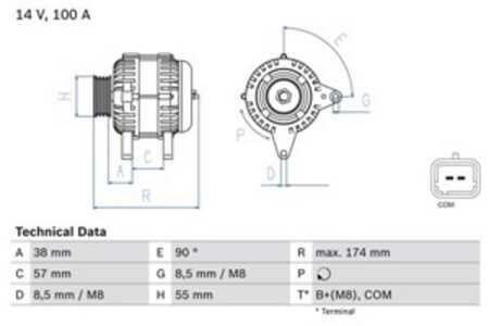 Generator, dacia,renault, 82 00 323 126, 82 00 667 607