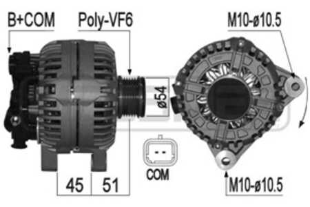 Generator, mini mini, mini clubman, 12 31 7 794 970, 12 31 7 806 779