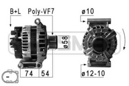 Generator, ford ranger, transit buss, transit flak/chassi, transit skåp, transit v363 buss, transit v363 flak/chassi, transit v