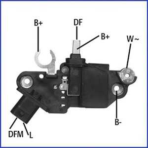 Generatorregulator, opel,vauxhall, 09193765, 1204240, 9193765, 93173428, 93176049