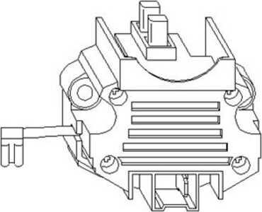 Generatorregulator, citroën ax, saxo, peugeot 205 ii, 5761 67