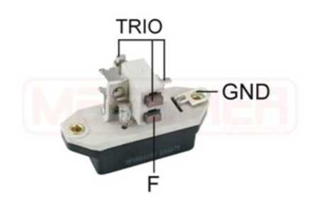 Generatorregulator, fiat,lancia,seat,vw