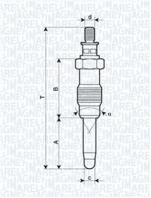 Glödstift, jeep,nissan,renault,volvo, 5962.1Y, 5962.J2, 5962.OY, 5962.T1, 7700734956, 7700855865, 7700856238, 7701349943, 88900