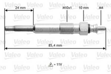 Glödstift, land rover,mg,renault,rover,volvo, 30862690, 5962 4L, 59624L, 7700100586, 7700858208, 7700860796, 7700861906, NCC100