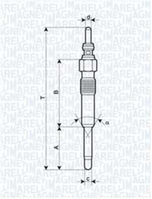 Glödstift, alfa romeo,audi,chrysler,dodge,ford,jeep,opel,rover,seat,skoda,vw, 1214427, 1690048, 60617002, 61617002, 91153919, 9