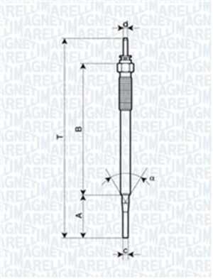 Glödstift, toyota, 198500L010, 19850-27010, 1985030010, 19850-30010, 1985030020, 1985030030, 1985030040