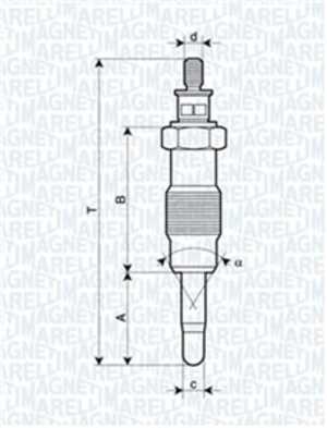 Glödstift, fiat,ford,opel,renault, 44 03 145, 4403145, 5962.1F, 5962.1W, 7 088 988, 77 01 040 208, 77 01 414 081, 7777837, 8671