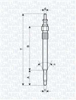 Glödstift, chrysler,jeep,mercedes-benz, 001 159 38 01, 001 159 42 01, 001 159 48 01, 05080 046AA, 05080 047AA, 05080047AA, 0508