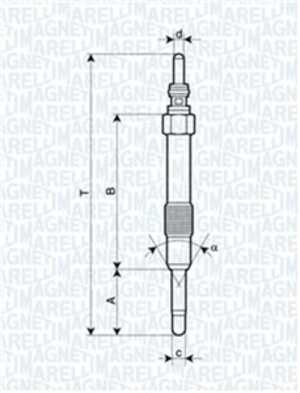 Glödstift, alfa romeo,fiat,lancia,opel,saab,vauxhall, 12 14 040, 1214040, 1214073, 46754154, 60816139, 71735458, 93180295, 9550