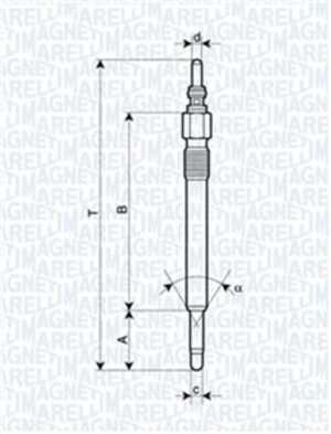 Glödstift, chrysler voyager iv, jeep cherokee, 05066 840AA, 05066840AA, 5066 840AA, 5142577AA, K05066840AA