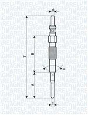 Glödstift, chevrolet captiva, cruze, epica, lacetti, nubira kombi, nubira sedan, opel antara a, 4805511, 96440144