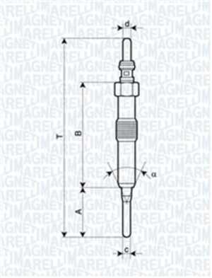 Glödstift, dacia,infiniti,mercedes-benz,nissan,renault, 1106500Q0E, 110651186R, 110655687R, 415 159 00 01, 82 00 682 592, 86600