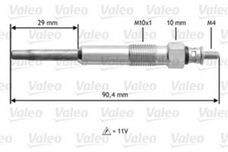 Glödstift, dacia,mitsubishi,nissan,opel,renault,suzuki,vauxhall, 1106500Q00, 11065-00Q00, 1106500Q0D, 11065-00Q0D, 1106500QAA, 