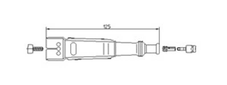 Gummimanschett, tändstift, mercedes-benz,porsche, 000 156 43 10, 000 156 50 10, 000 156 51 10