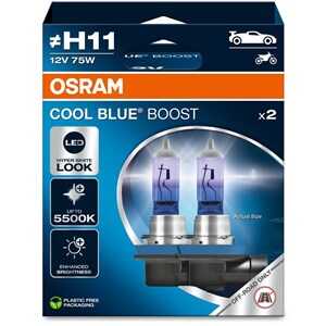 Halogenlampa Osram Cool Blue Boost H11 PGJ19-2, Universal