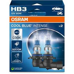 Halogenlampa Osram Cool Blue Intense HB3 P20d, Universal