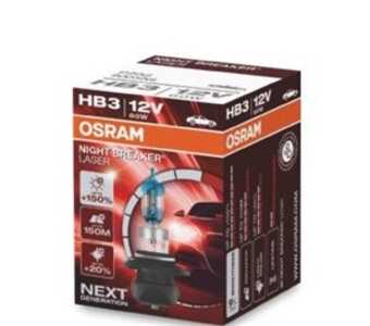 Halogenlampa  OSRAM NIGHT break LASER next gen HB3 P20d, nissan pathfinder ii