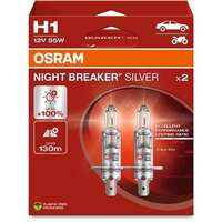 Halogenlampa Osram Night Breaker Silver H1 P14.5s, Universal