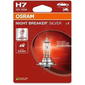 Halogenlampa Osram Night Breaker Silver H7 PX26d, Universal