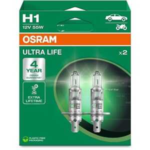 Halogenlampa Osram Ultra Life H1 P14.5s, Universal