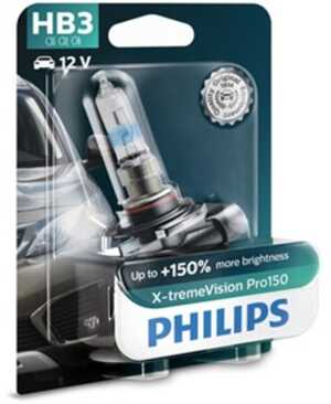 Halogenlampa  PHILIPS X-tremeVision Pro150 HB3 P20d, nissan pathfinder ii, mazda mpv ii, 000 9947 274, 1 382 495, 63 12 1 382 4