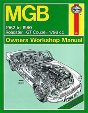 Haynes Reparationshandbok, Mgb, Universal, 0111