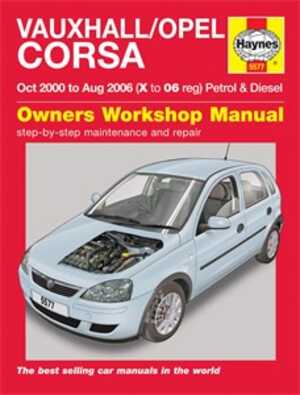 Haynes Reparationshandbok, Vauxhall/opel Corsa, Universal, 4079