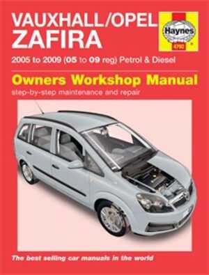 Haynes Reparationshandbok, Vauxhall/opel Zafira, Universal, 4792