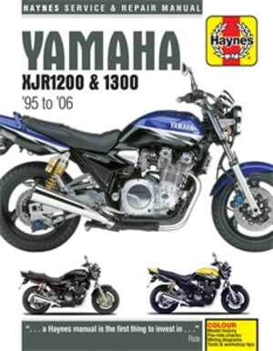 Haynes Reparationshandbok, Yamaha XJR 1200 & 1300 95-06, Universal, 3981, 9780857339904